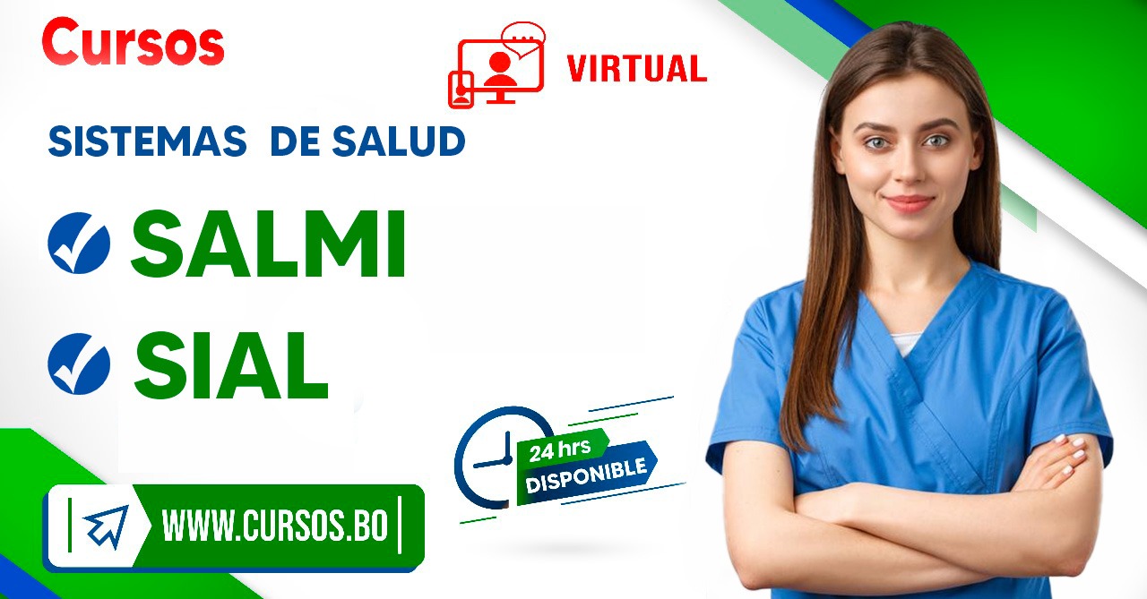 2 Cursos software salud SALMI SIAL  modalidad virtual